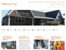 Tablet Screenshot of mywildwood.ca